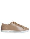 Dolce & Gabbana Brune Lave Herrer Saint Tropez Sneakers Sko