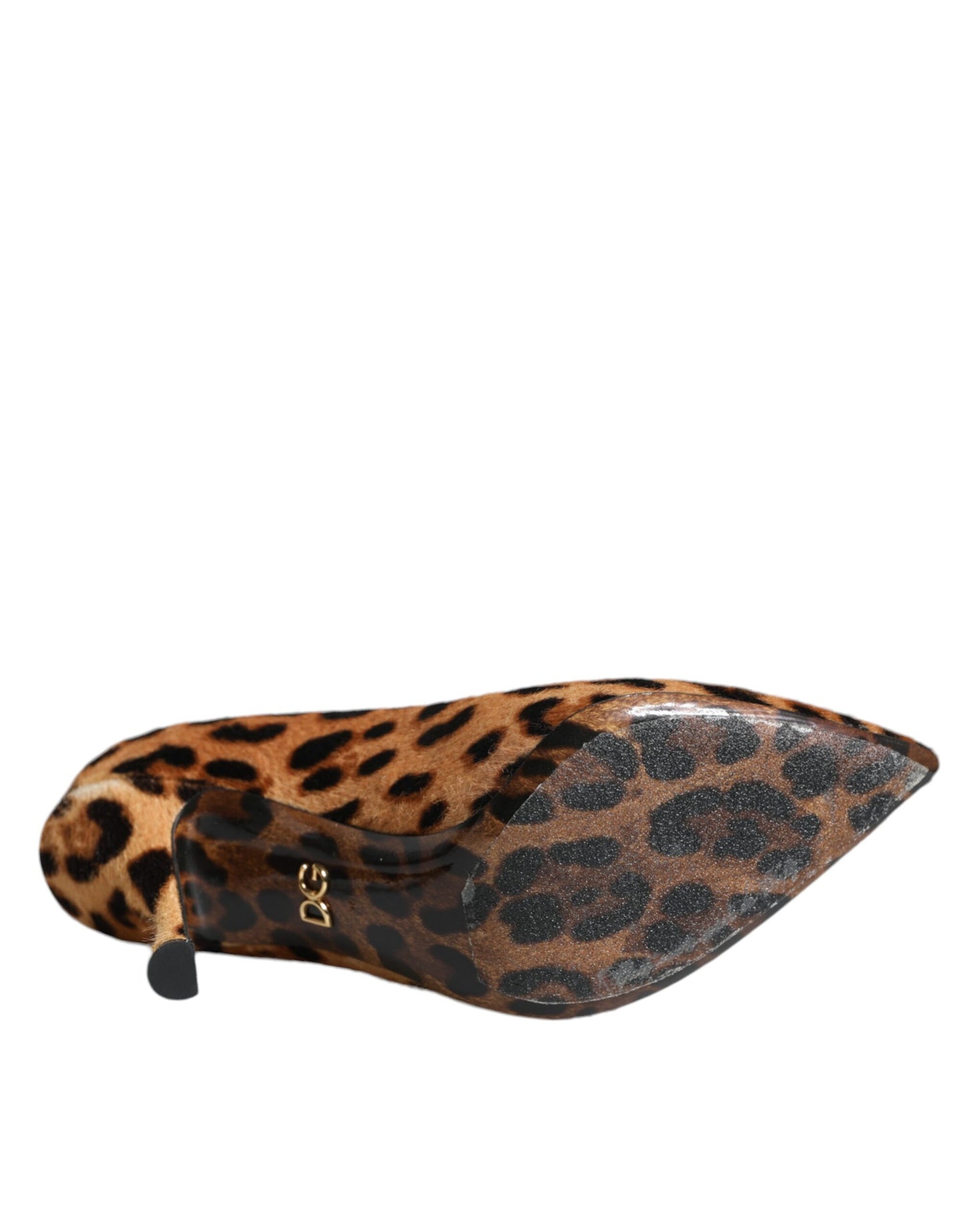 Dolce & Gabbana Brune Leopard Kalvehårs Pumps Sko