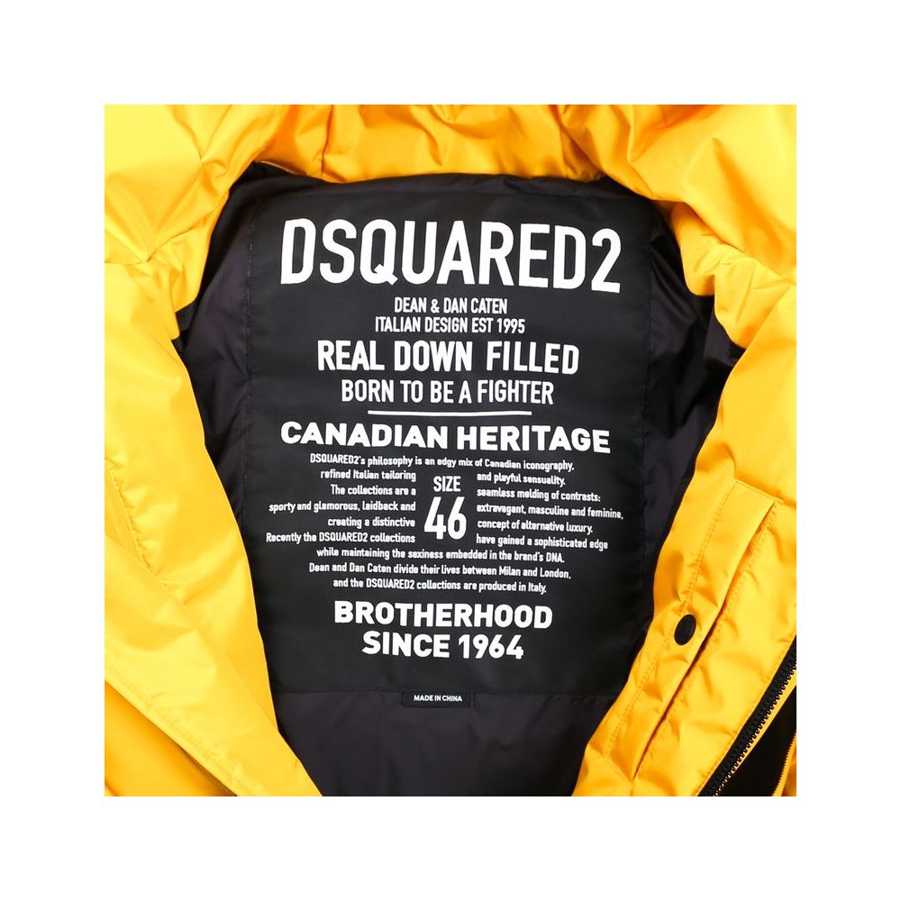 Dsquared² Gul Nylon Herrejakke
