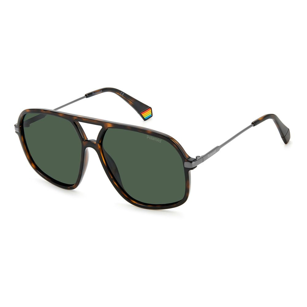 Polaroid brune plastik solbriller