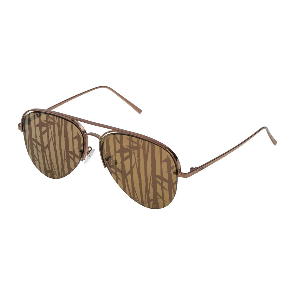 Furla bronze metal solbriller