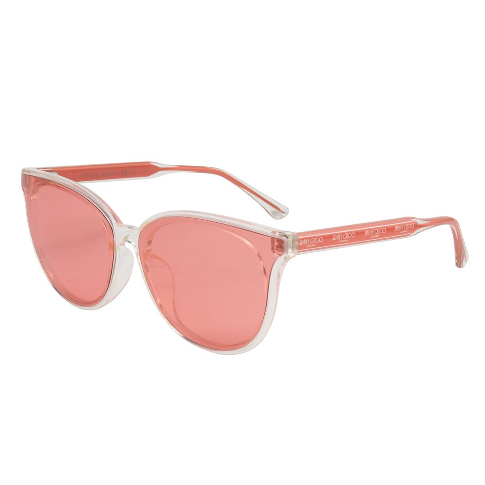 Jimmy Choo gennemsigtige acetatsolbriller