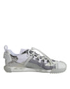 Dolce & Gabbana Hvide Sølv Lave NS1 Sneakers Sko
