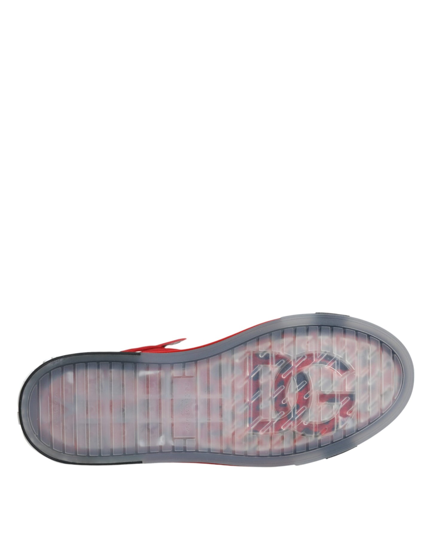 Dolce & Gabbana Flerfarvede Læder High Top Sneakers Sko