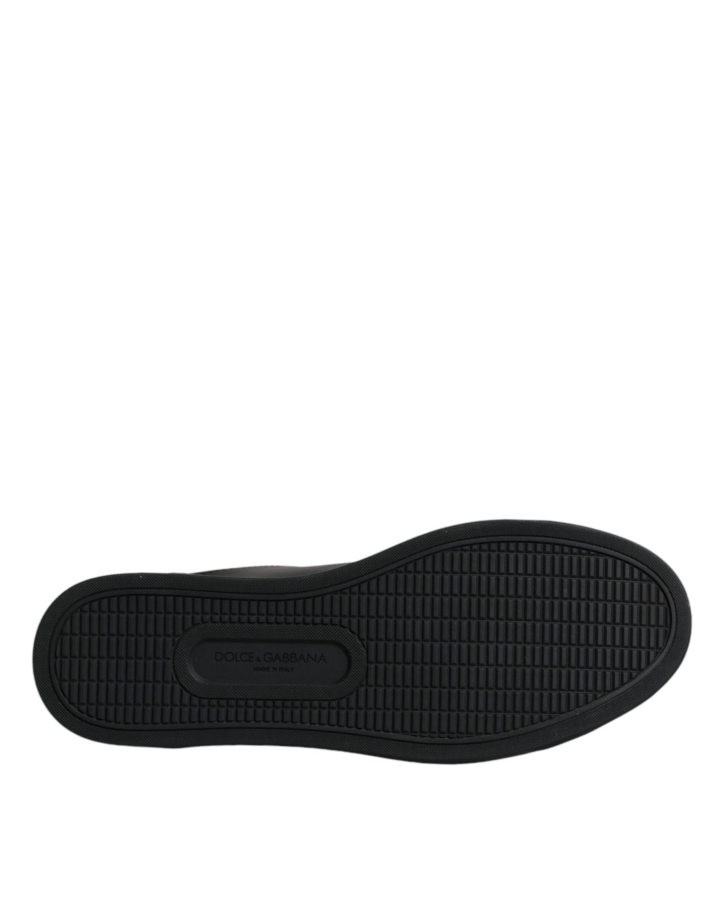 Dolce & Gabbana Sorte London Sacred Heart Herre Sneakers Sko