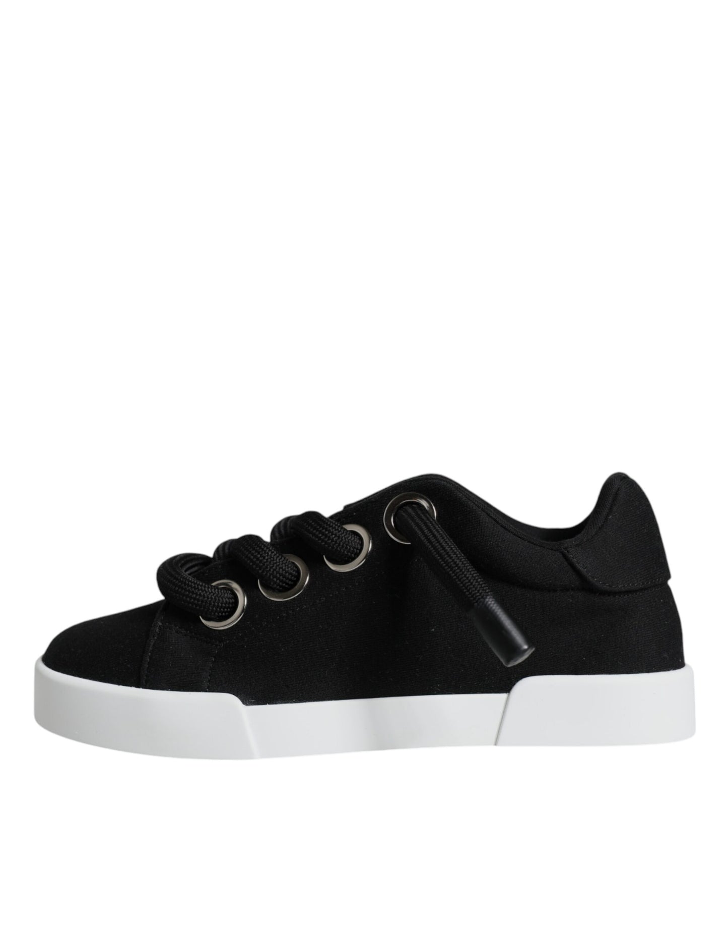 Dolce & Gabbana Sorte Portofino Lave Sneakers Sko