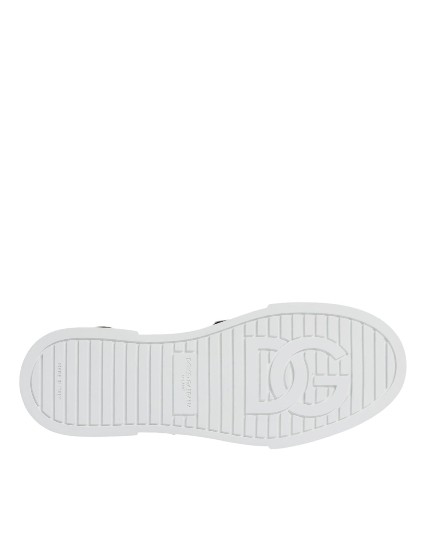 Dolce & Gabbana Sorte Portofino Lave Sneakers Sko