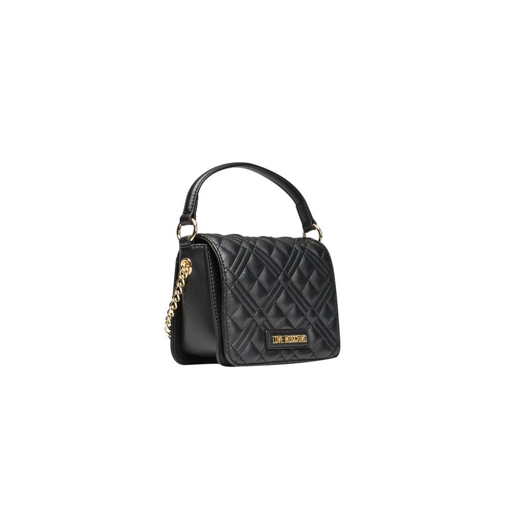 Love Moschino sort polyethylen damehåndtaske