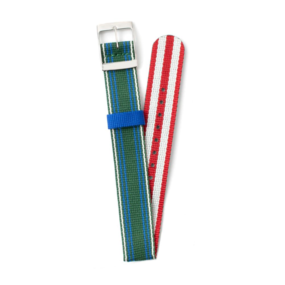 Timex flerfarvet nylonur