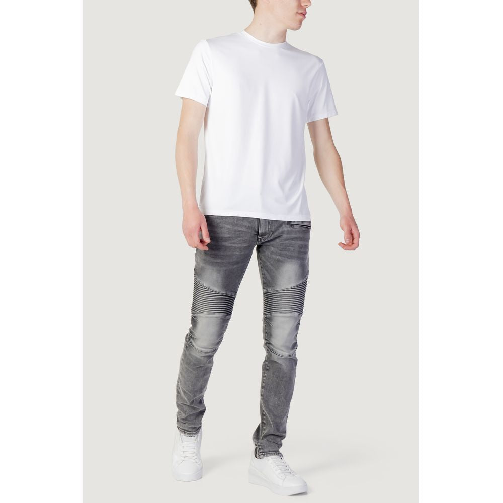 Suns Hvid Polyester T-shirt