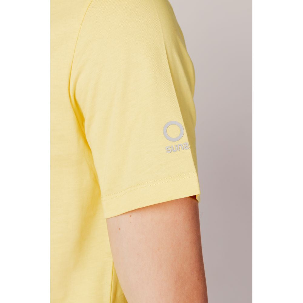 Suns Gul Bomulds T-shirt
