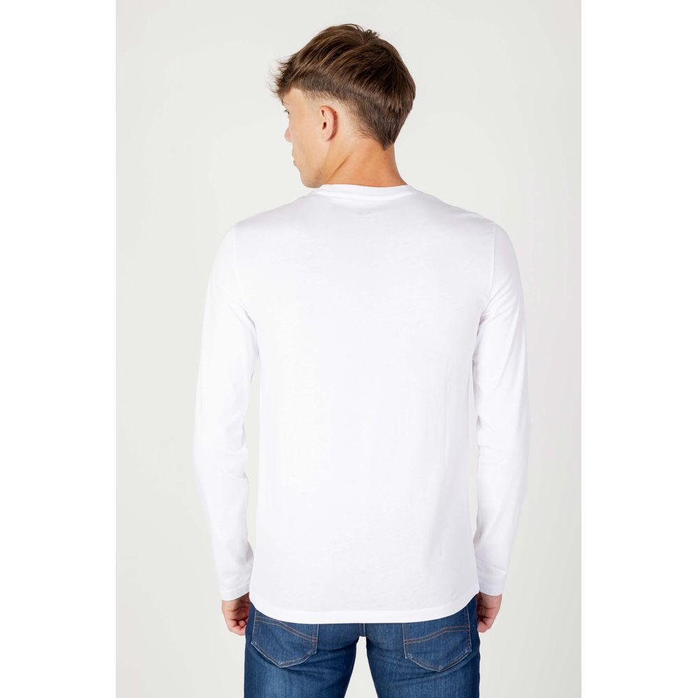 Armani Exchange Hvid Bomuldsskjorte