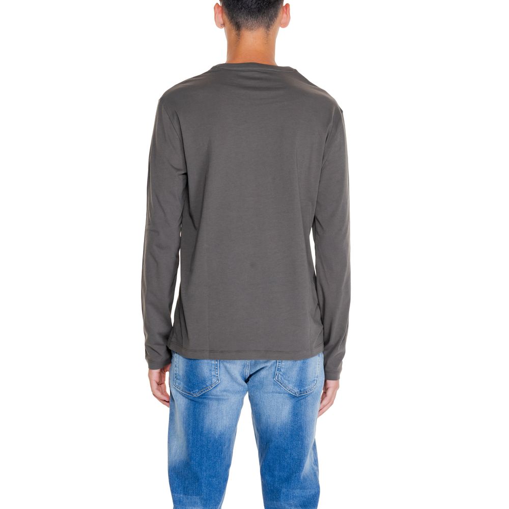 Armani Exchange Grøn Bomuldsskjorte