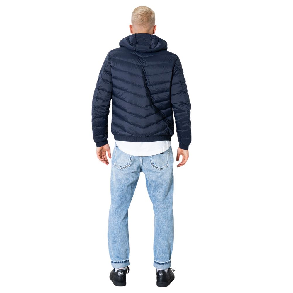 Armani Exchange Blå Polyesterjakke