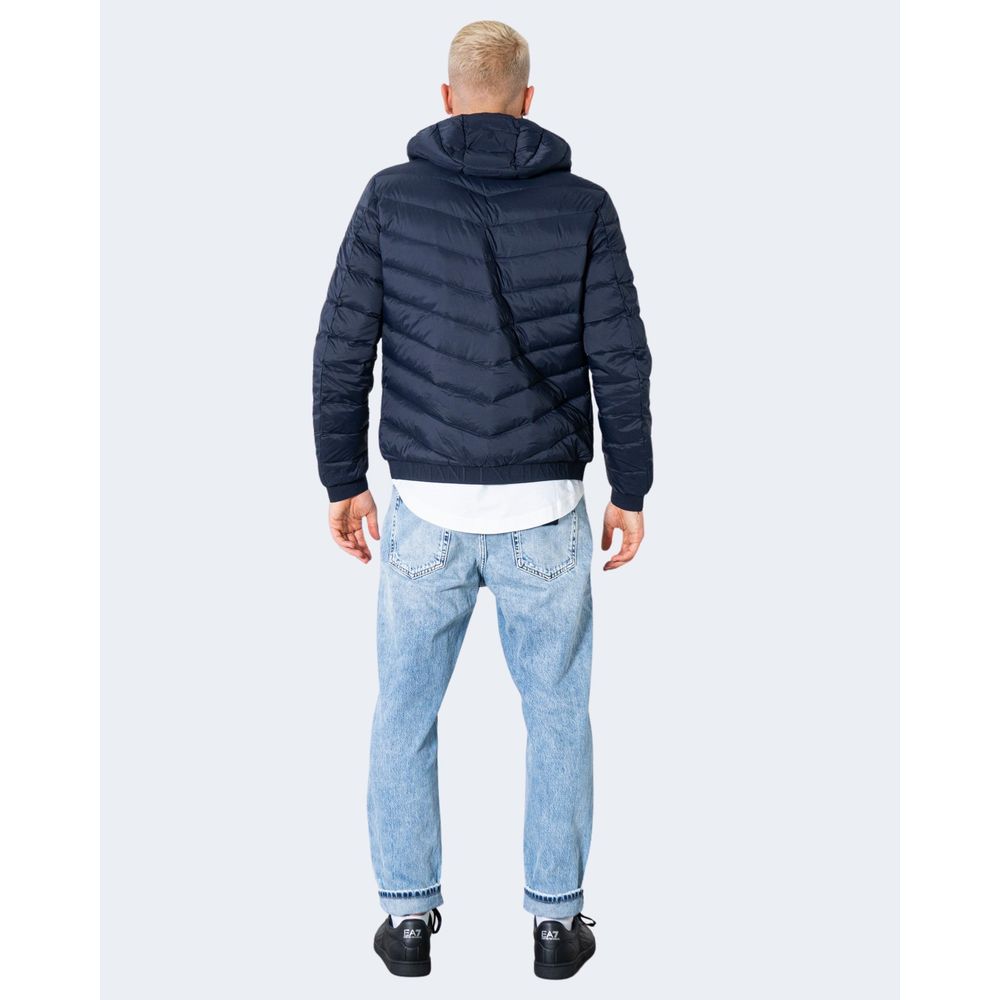 Armani Exchange Blå Polyesterjakke