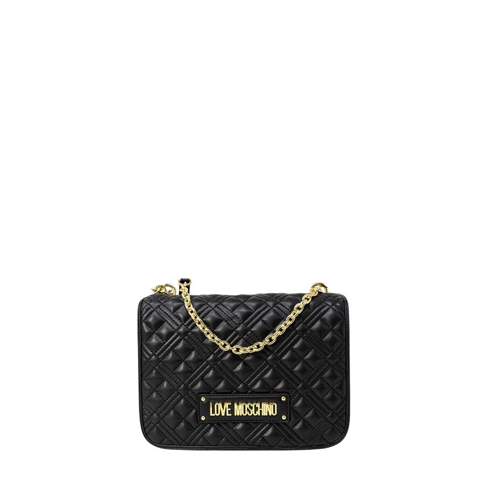 Love Moschino sort polyethylen håndtaske