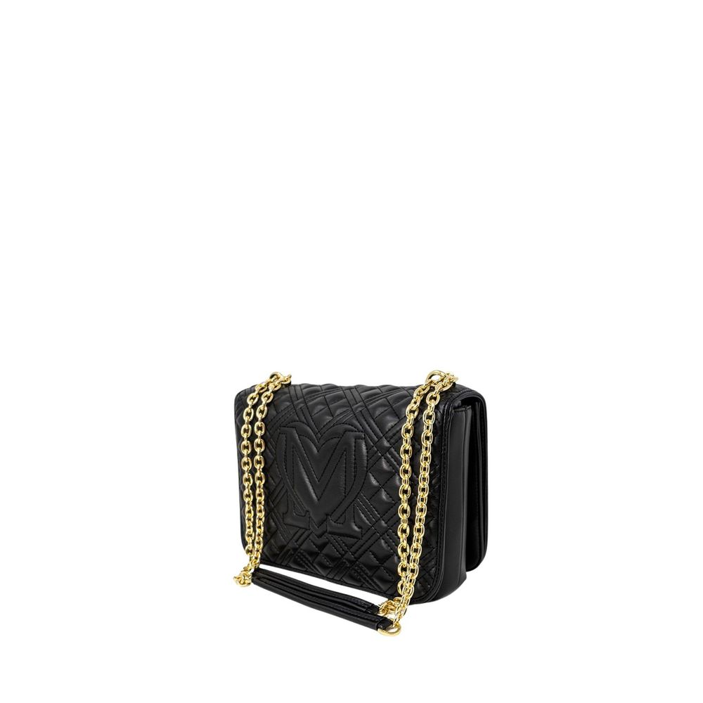 Love Moschino sort polyethylen håndtaske