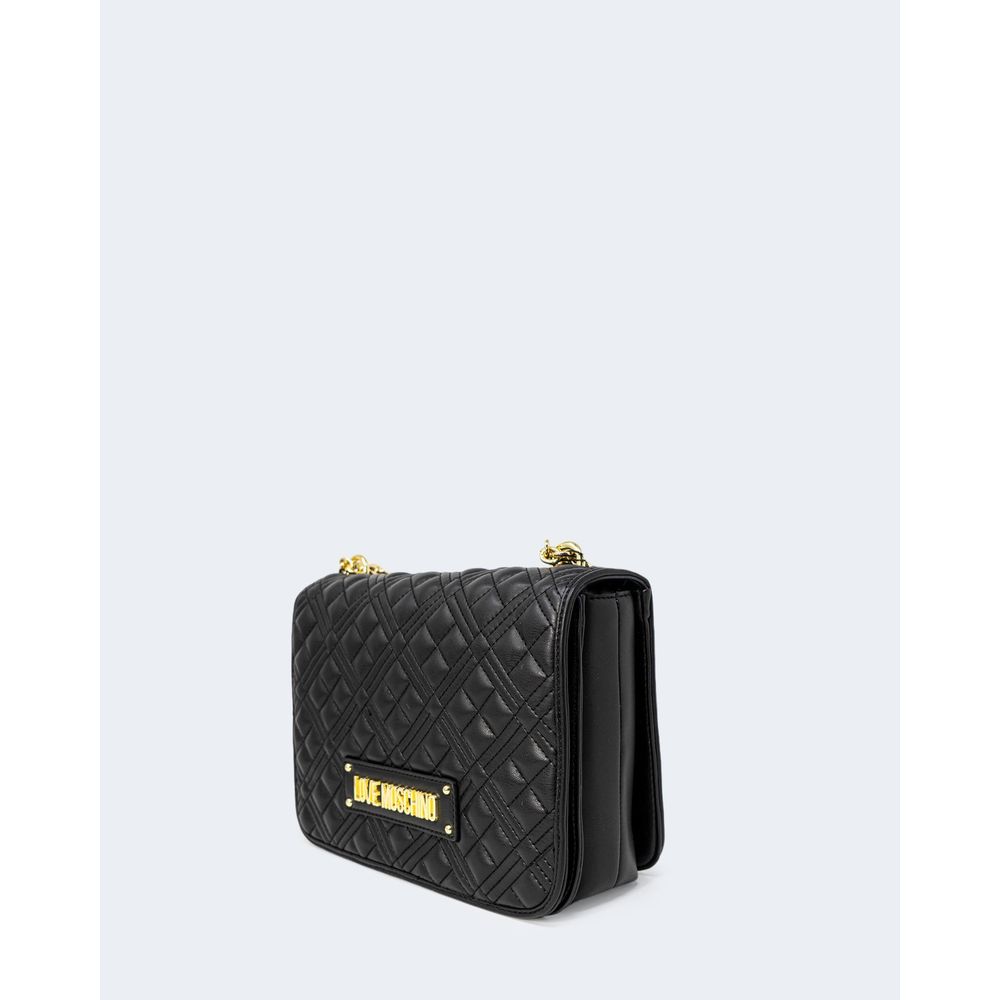 Love Moschino sort polyethylen håndtaske