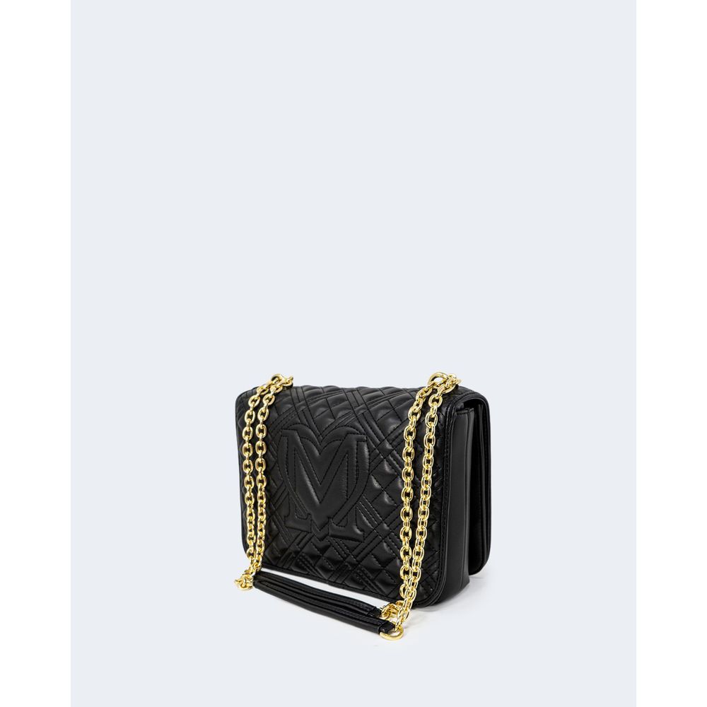 Love Moschino sort polyethylen håndtaske