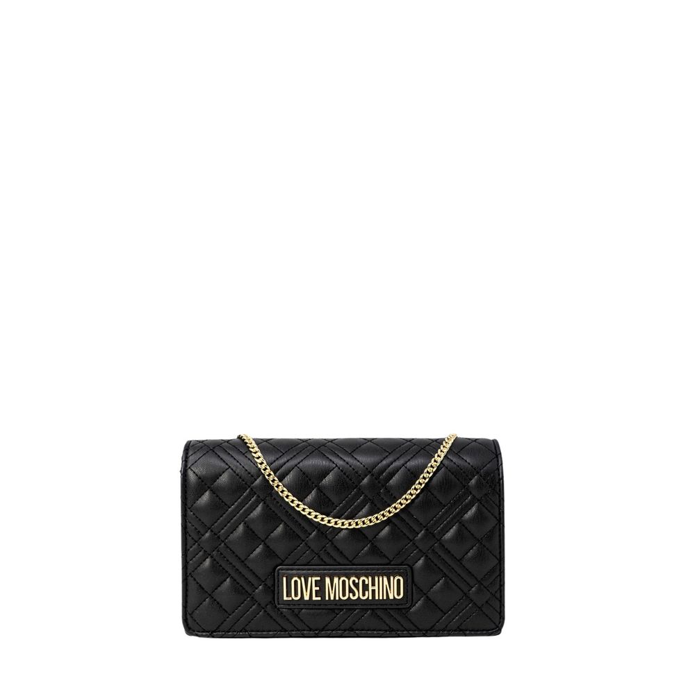 Love Moschino sort polyethylen håndtaske