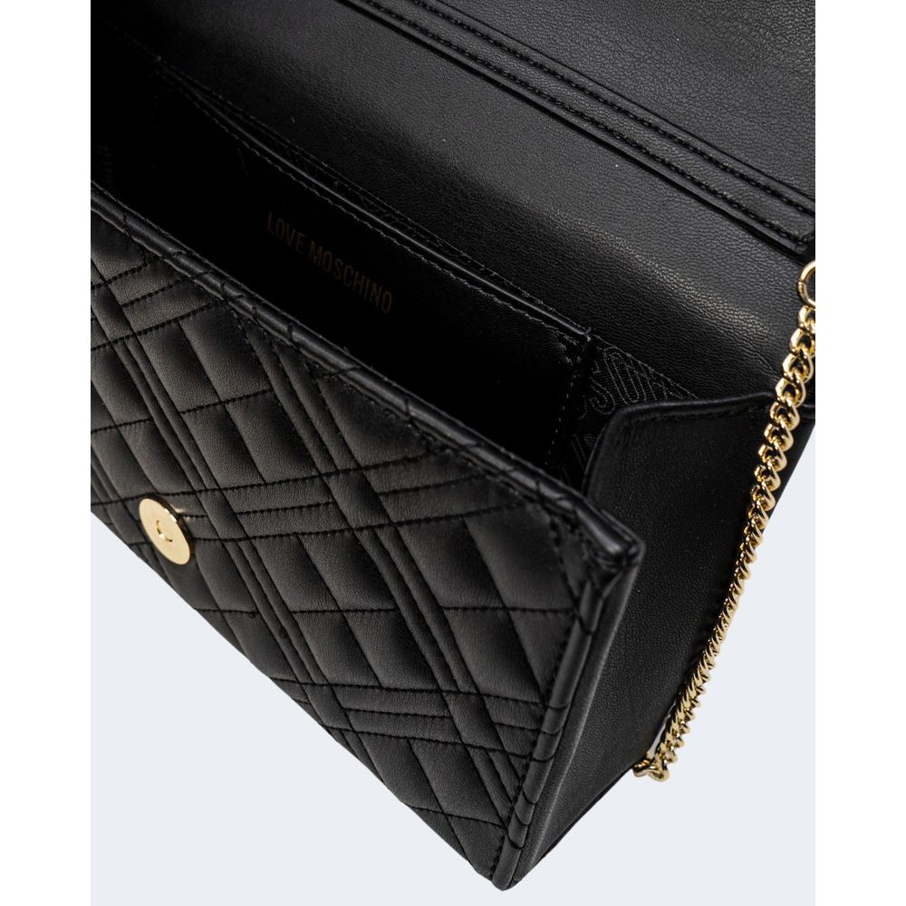 Love Moschino sort polyethylen håndtaske