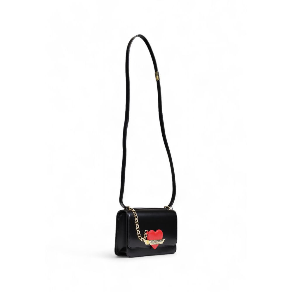 Love Moschino sort polyethylen håndtaske