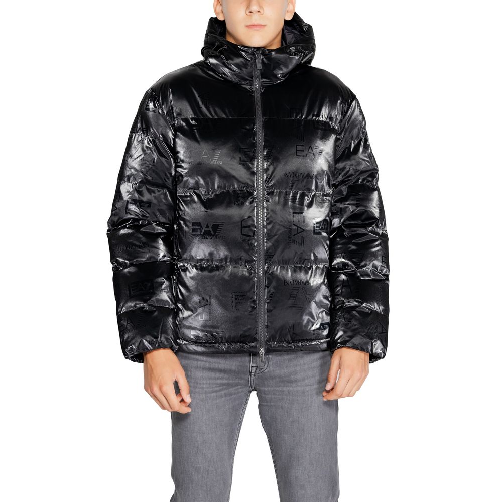 EA7 Emporio Armani Sort Polyesterjakke