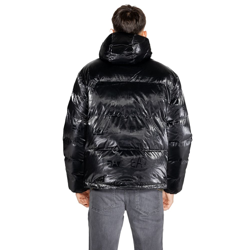 EA7 Emporio Armani Sort Polyesterjakke