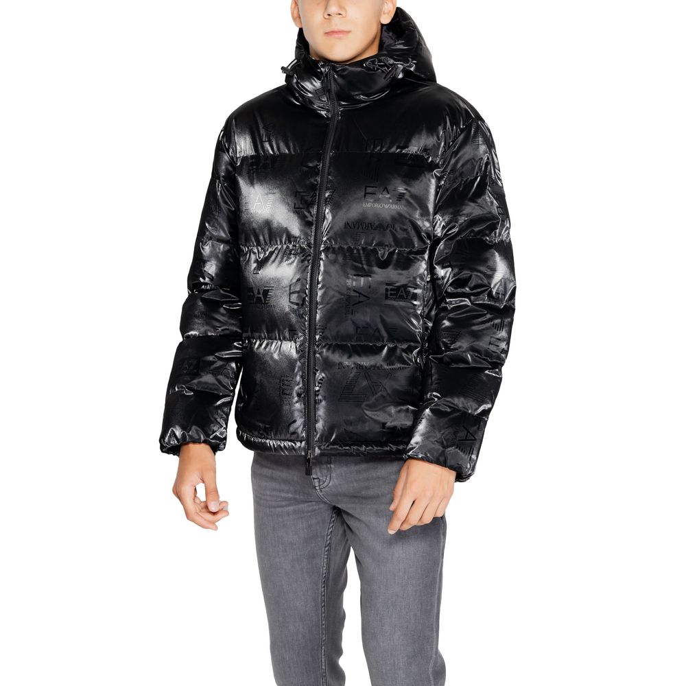 EA7 Emporio Armani Sort Polyesterjakke