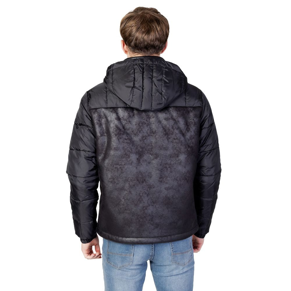 EA7 Emporio Armani Sort Polyesterjakke