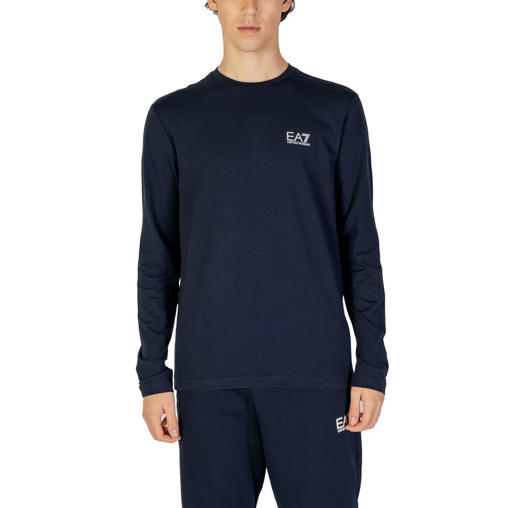 EA7 Emporio Armani Blå Bomuldsskjorte