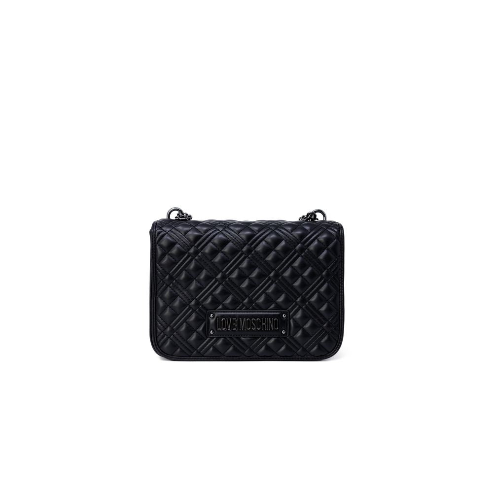 Love Moschino tofarvet polyethylen håndtaske