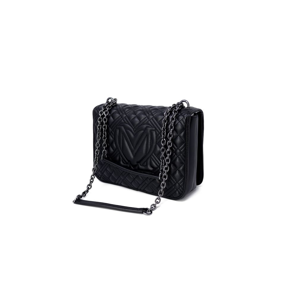 Love Moschino tofarvet polyethylen håndtaske