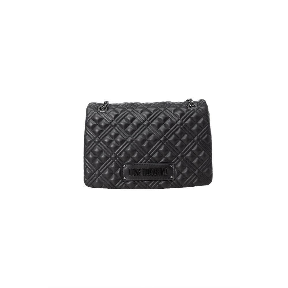 Love Moschino sort polyethylen håndtaske
