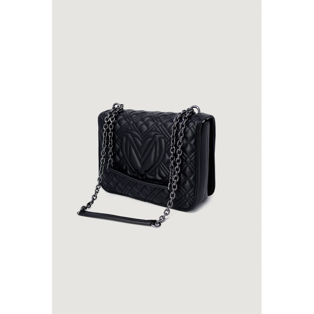 Love Moschino tofarvet polyethylen håndtaske