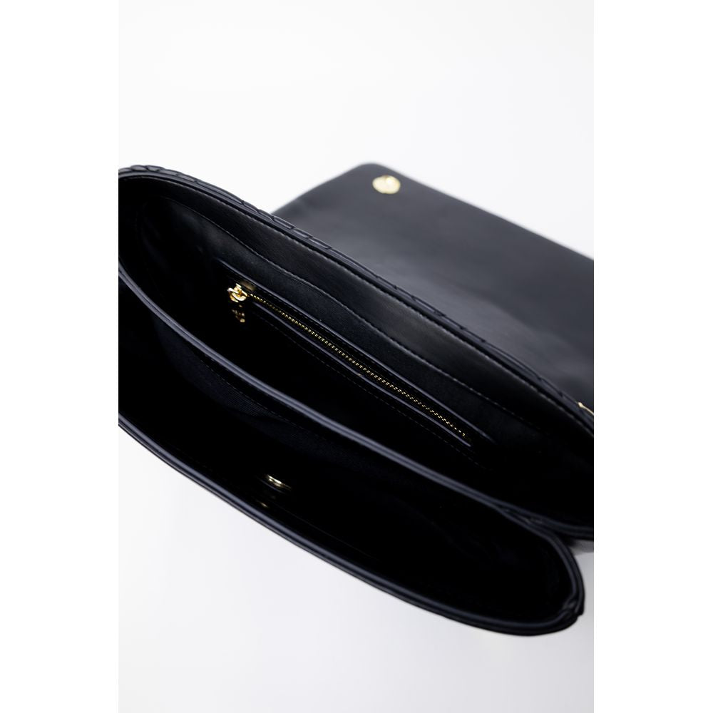 Love Moschino Guld Polyethylen Håndtaske