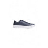 Armani Exchange Blå Lædersneaker