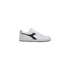 Diadora sort og hvid lædersneaker