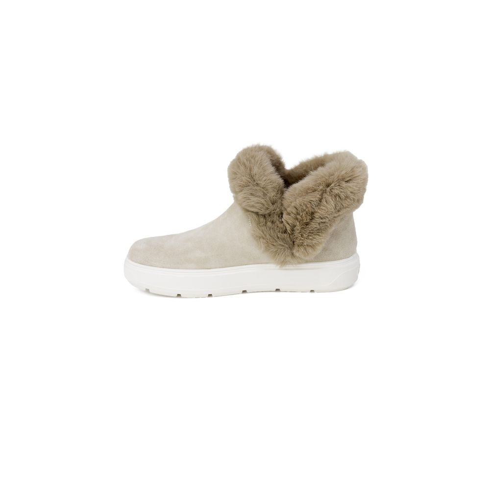 Love Moschino Beige Lædersneaker