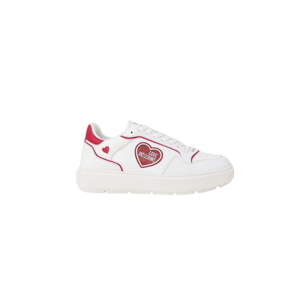 Love Moschino Røde Polyethylen Sneaker