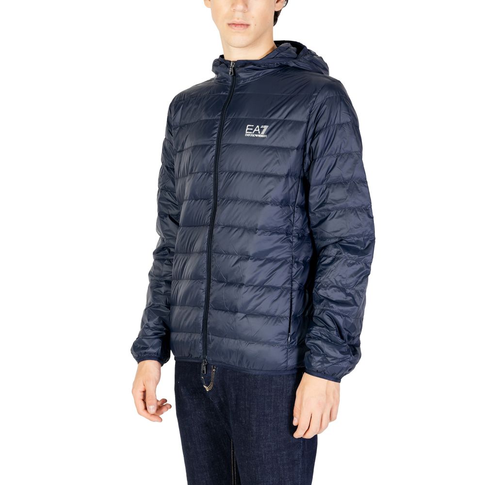 EA7 Emporio Armani Blå Polyamid Jakke