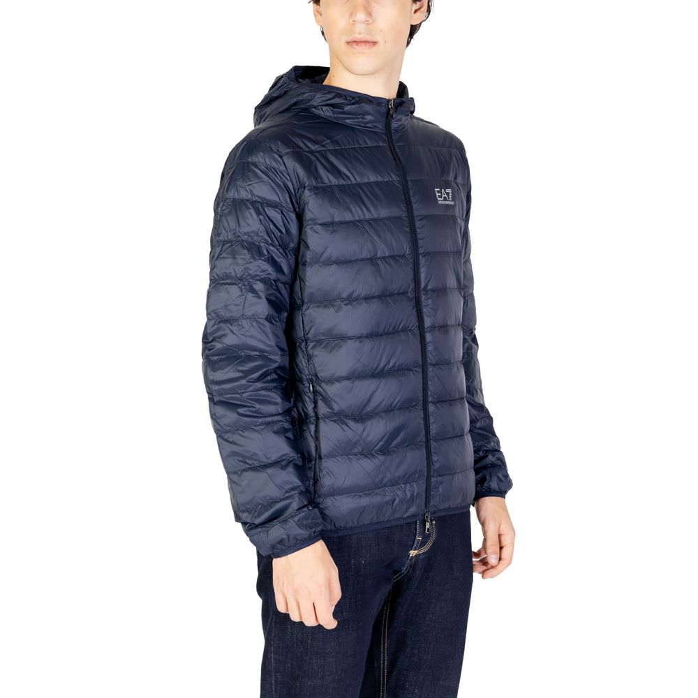 EA7 Emporio Armani Blå Polyamid Jakke