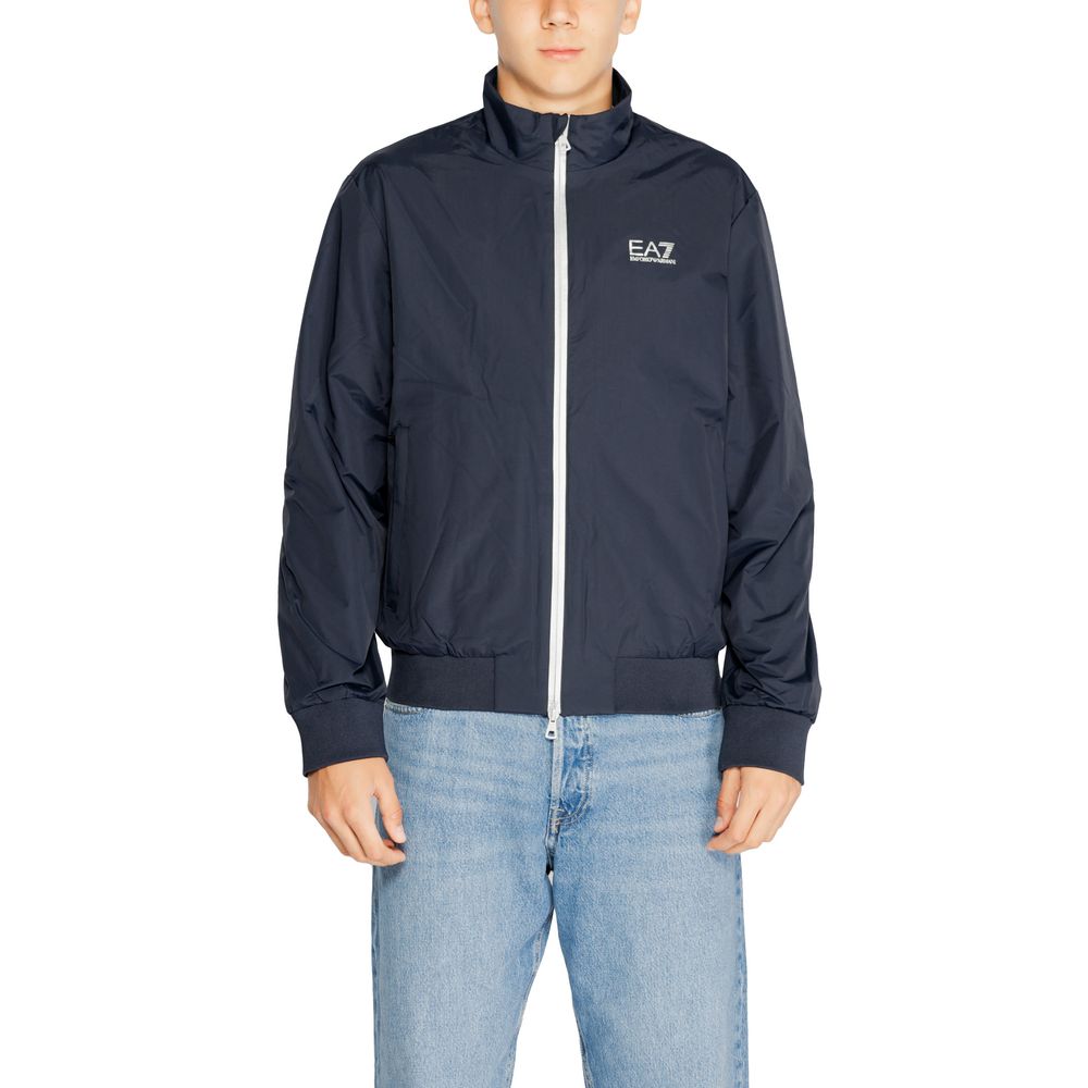 EA7 Emporio Armani Blå Polyamid Jakke