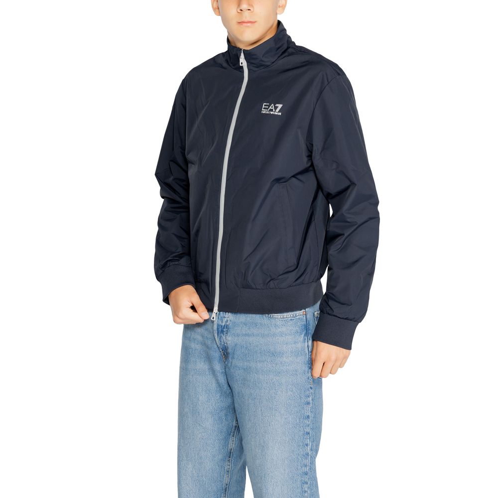 EA7 Emporio Armani Blå Polyamid Jakke