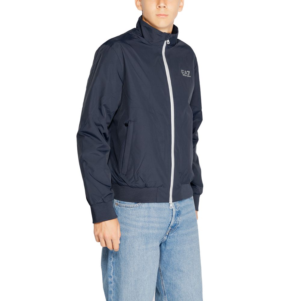 EA7 Emporio Armani Blå Polyamid Jakke