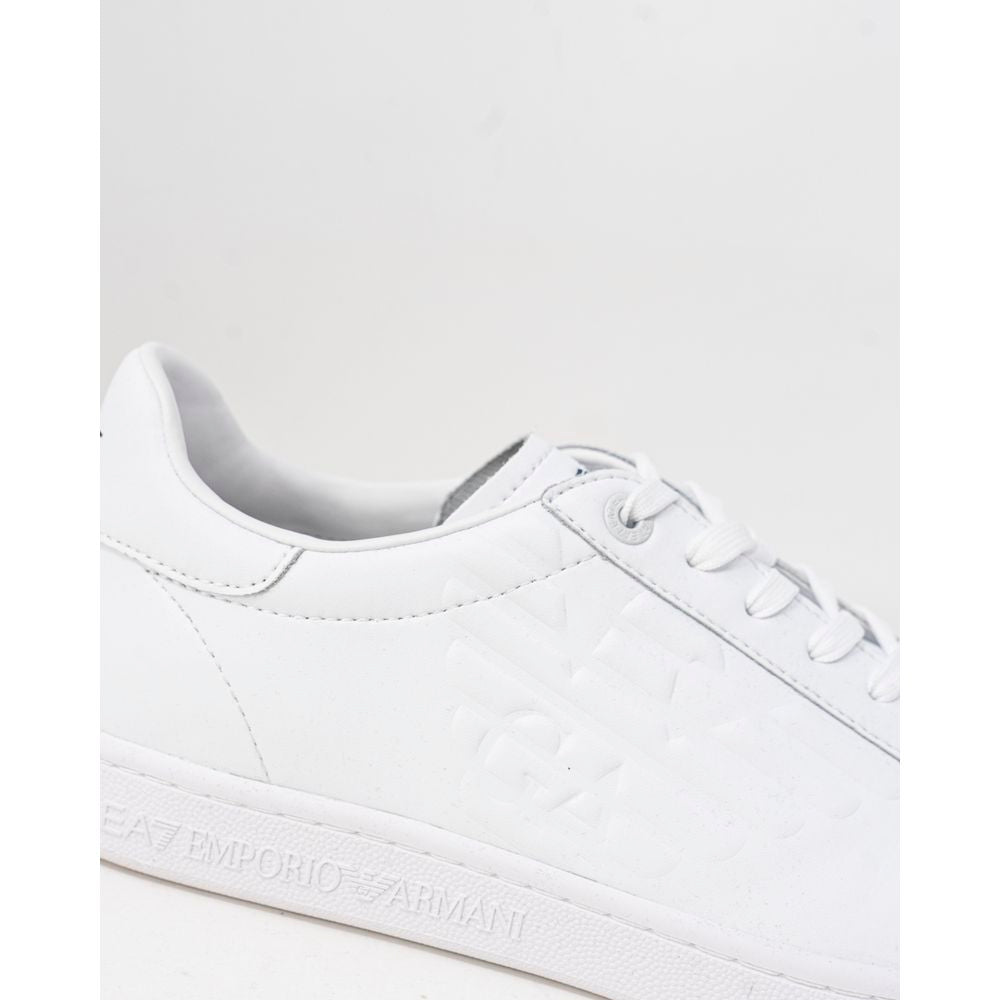 EA7 Emporio Armani Hvid Polyethylen Sneaker