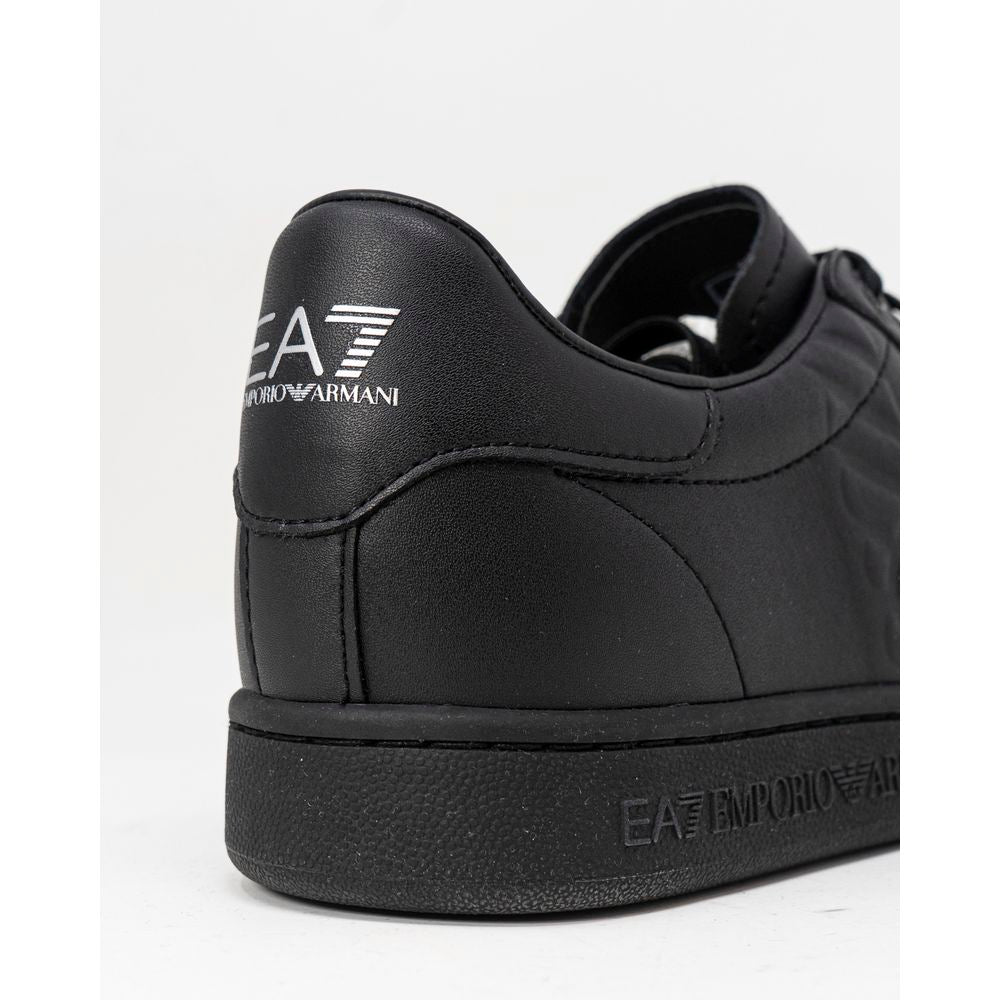 EA7 Emporio Armani sort polyethylen sneaker