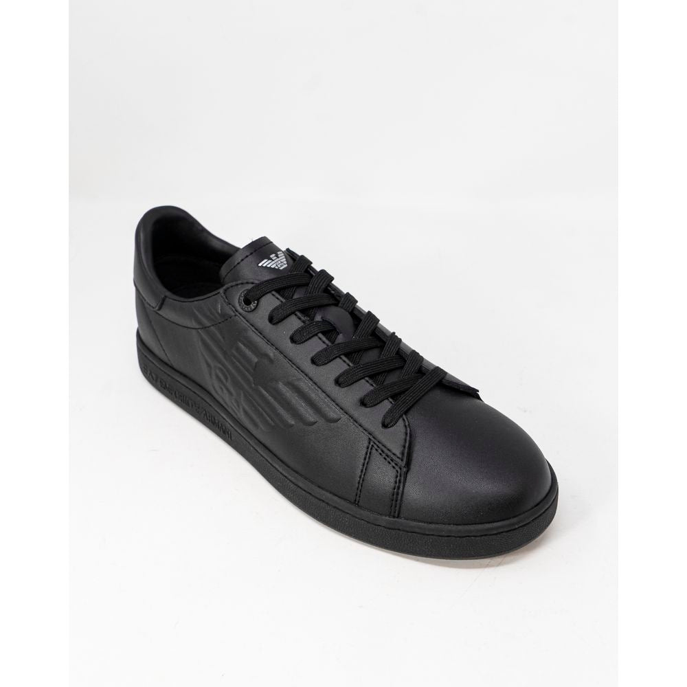 EA7 Emporio Armani sort polyethylen sneaker