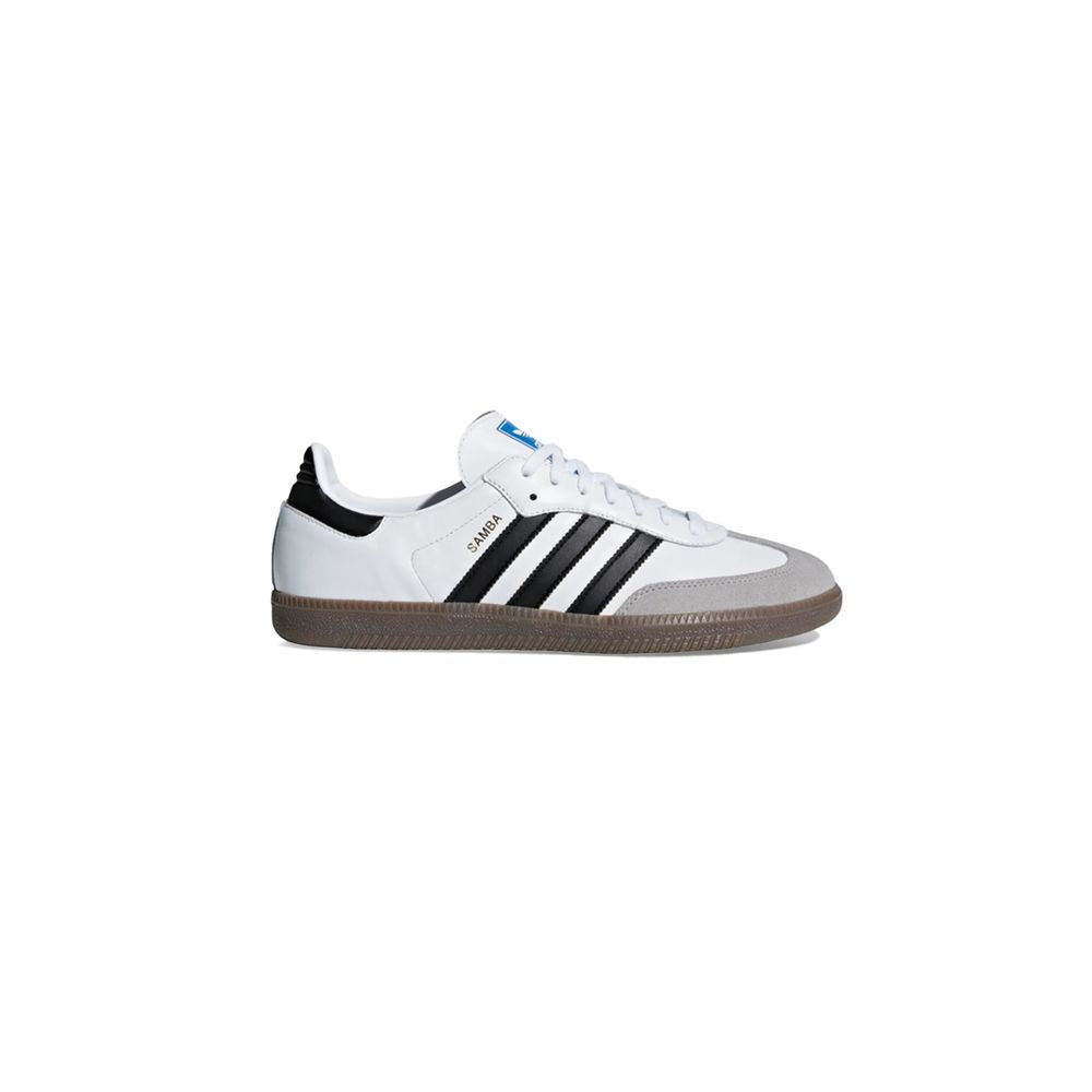 Adidas Hvid Lædersneaker
