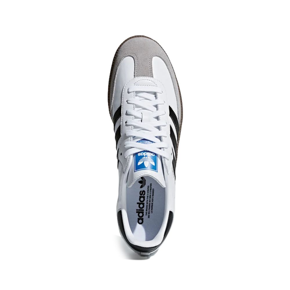 Adidas Hvid Lædersneaker
